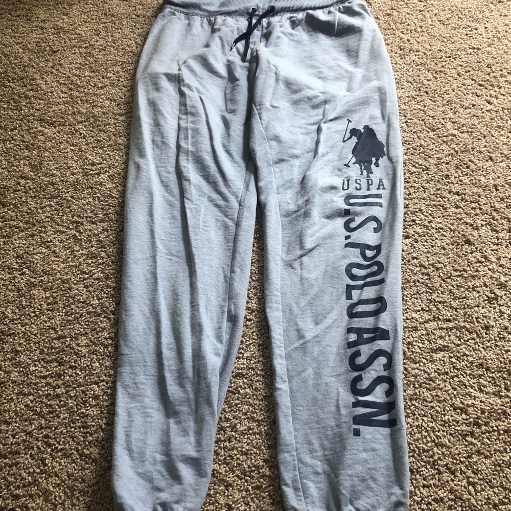 Light blue sweat pants